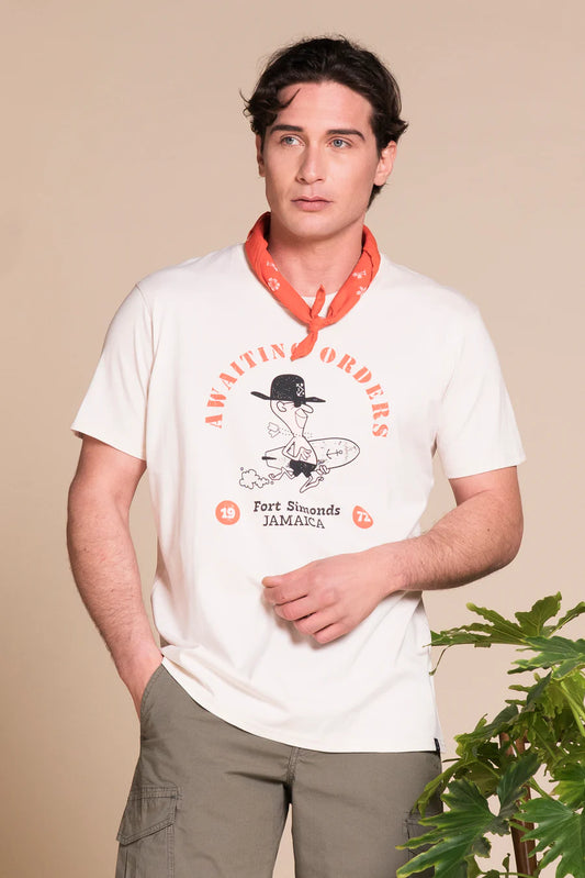 T-SHIRT JAMAICA CREMA