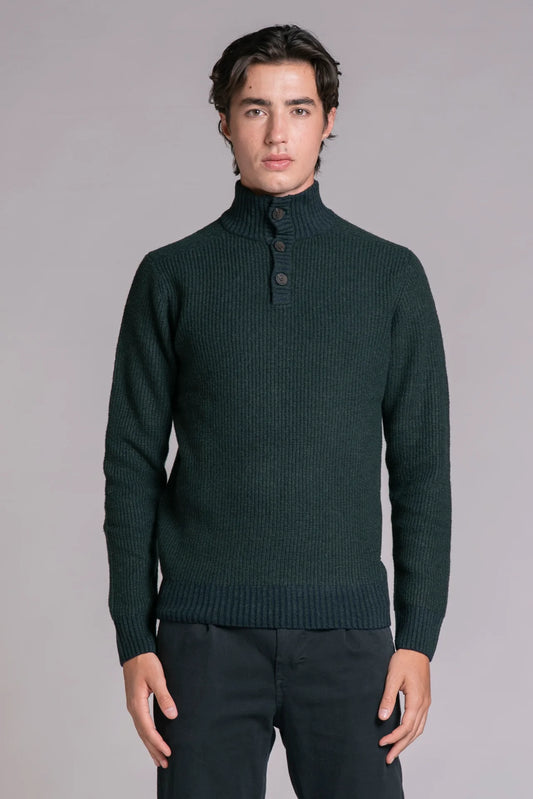 JOSEPH SERAFINO IN LAMBSWOOL GREEN