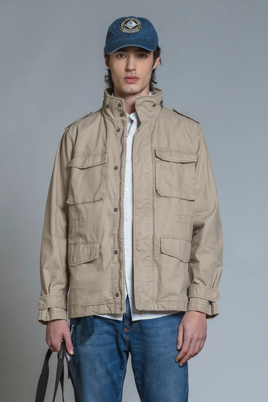 KENT FIELD JACKET COTTON SLUB DESERT