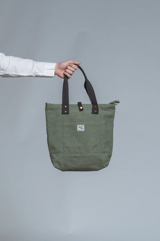 KYLE BAG IN CANVAS GREEN