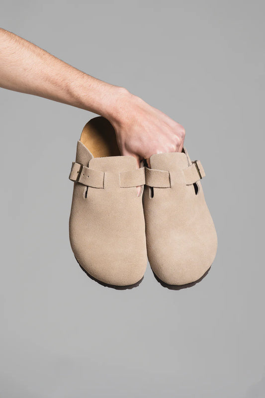 MARLEY SABOT UNISEX BEIGE
