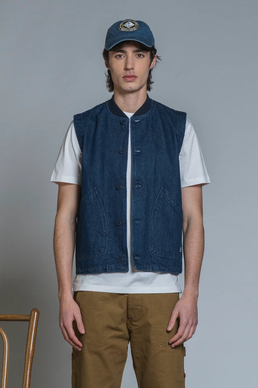 MARSH GILET DENIM