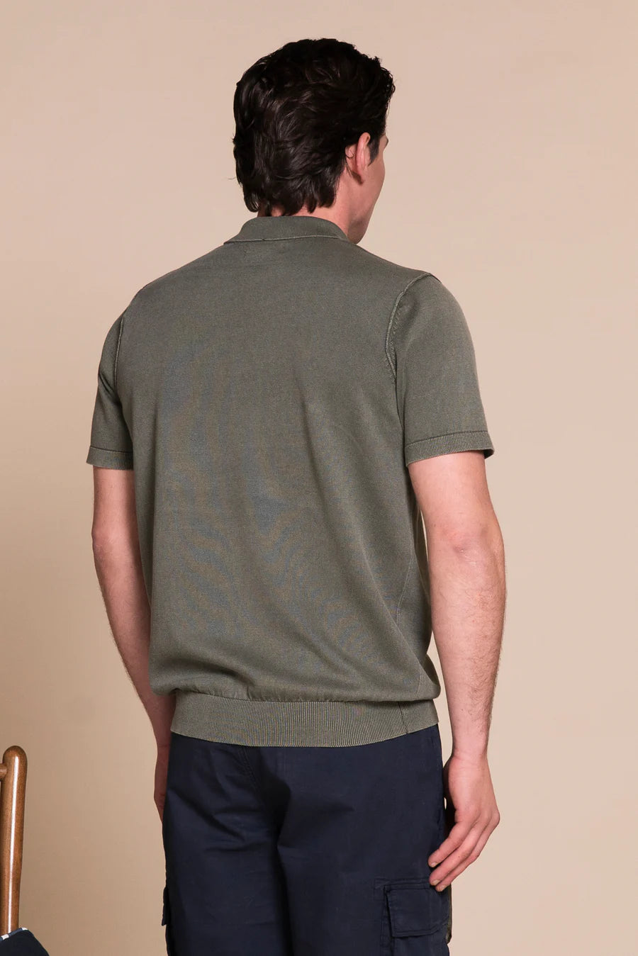 POLO OWEN ACID WASH SALVIA