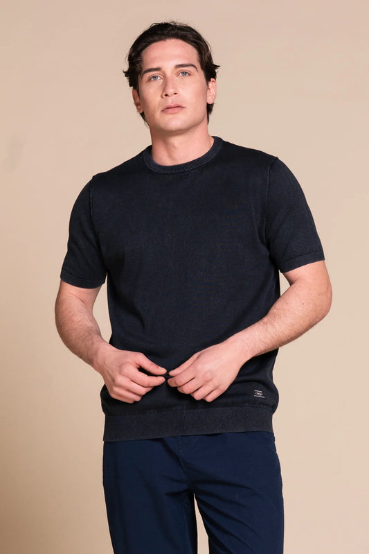 SAMUEL ACID WASH BLU NAVY