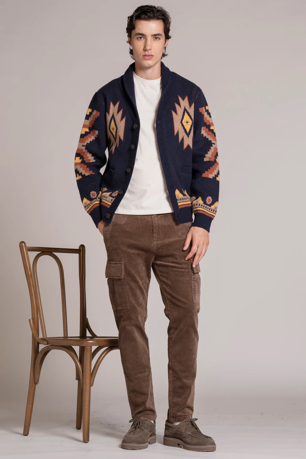 SAWYER CARDIGAN JACQUARD