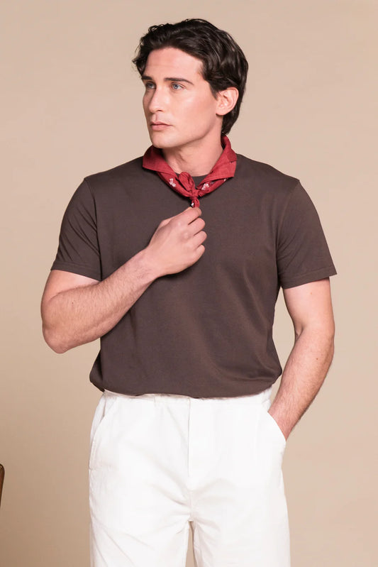 T-SHIRT JOSHUA CIOCCOLATO