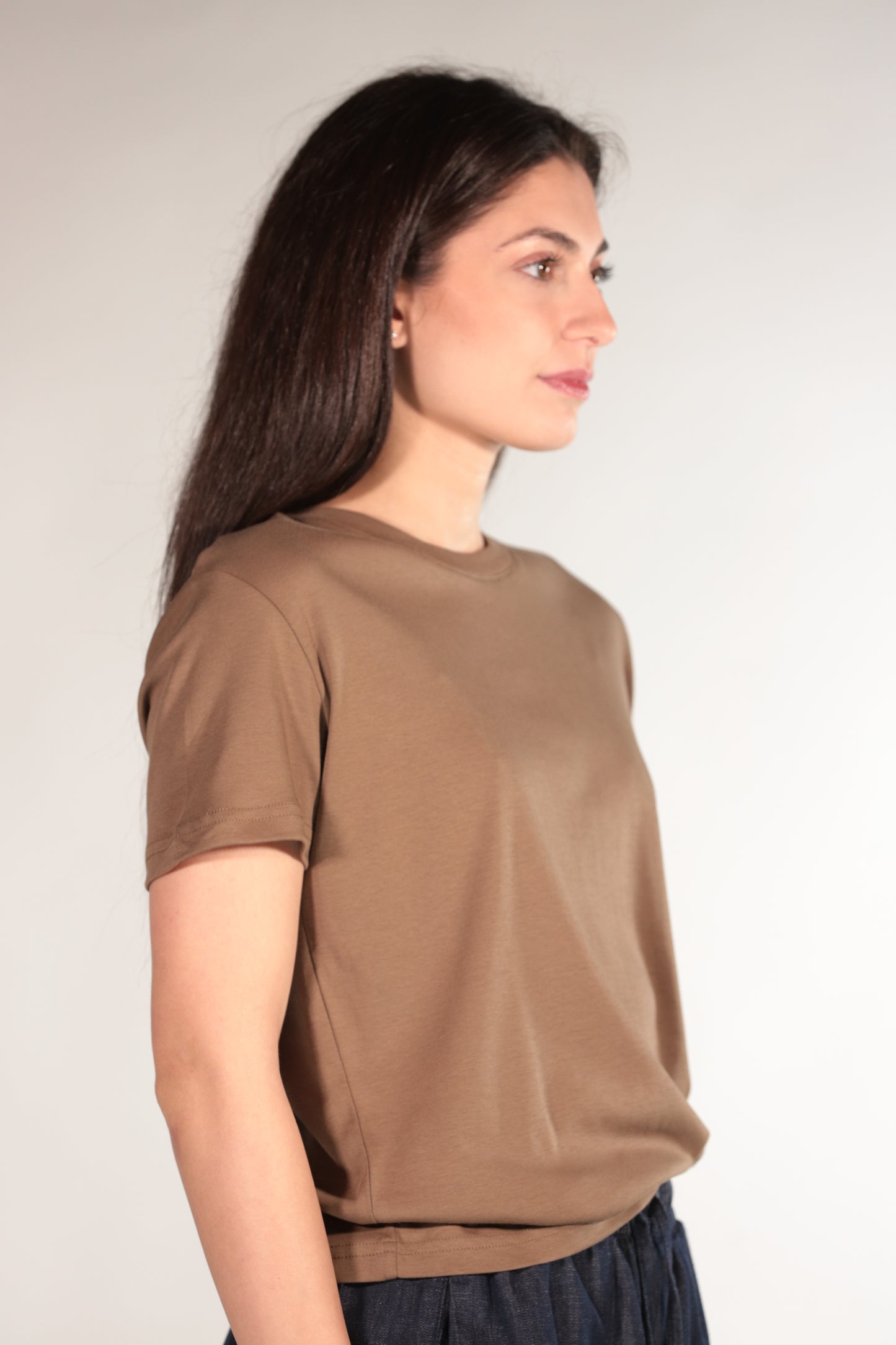 MYA T-SHIRT BROWN