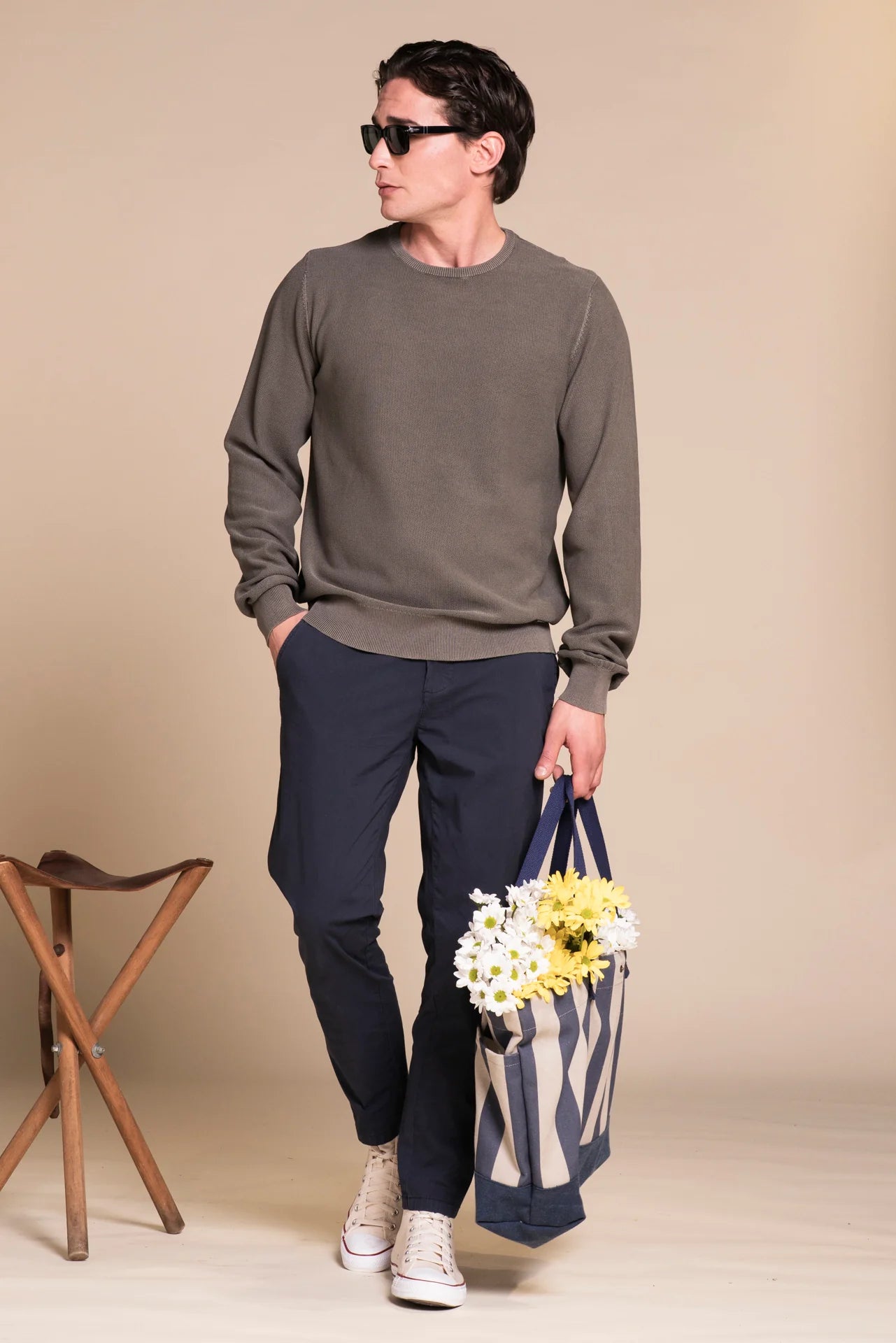 MAGLIONCINO GIROCOLLO VERDE TIMOTHY