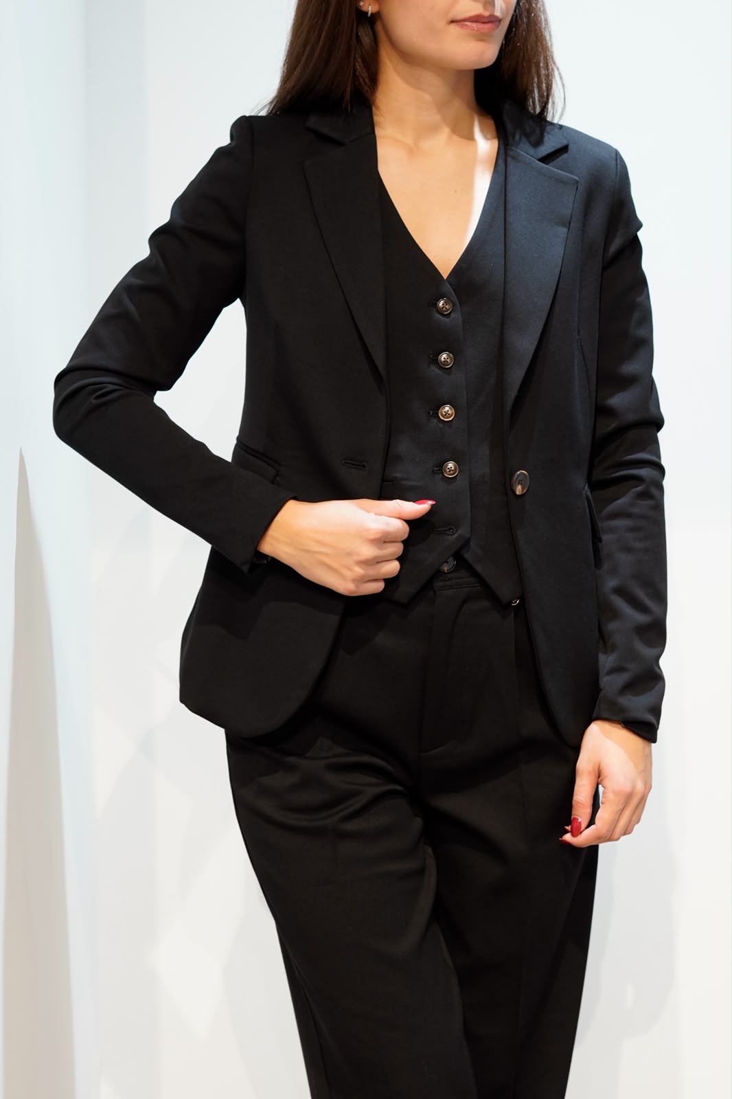 GL BLAZER MONOPETTO BLACK
