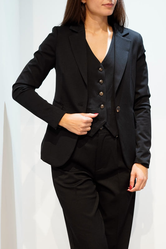 GL BLAZER MONOPETTO BLACK