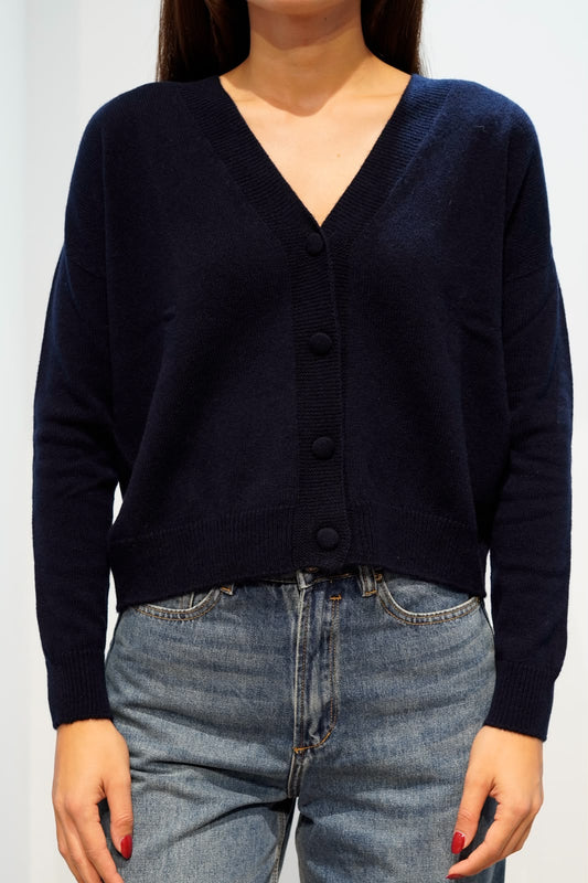 RETOIS CARDIGAN CASHMERE NAVY