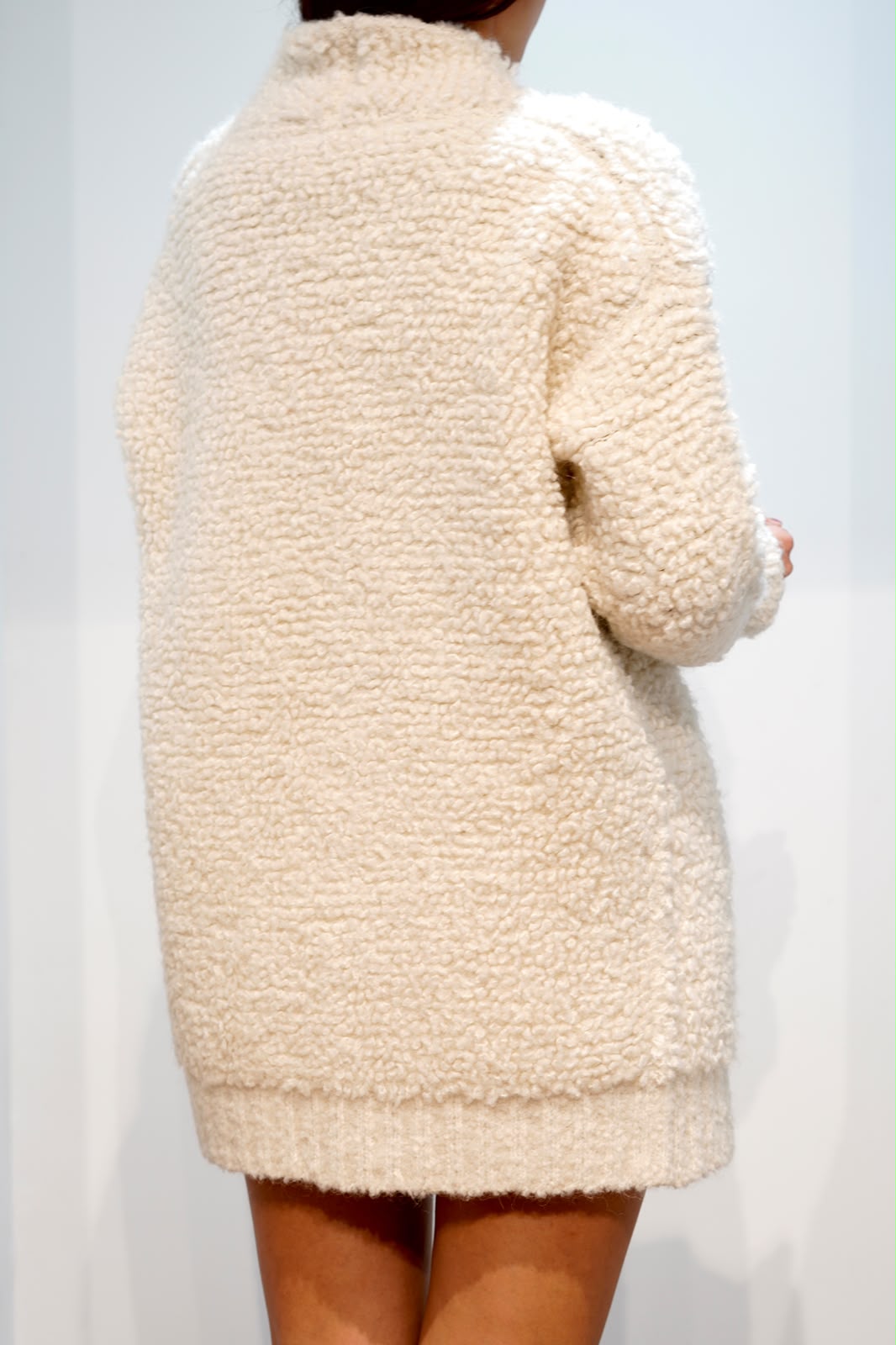 RETOIS COORDINATO IN LANA EFFETTO BOUCLE'
