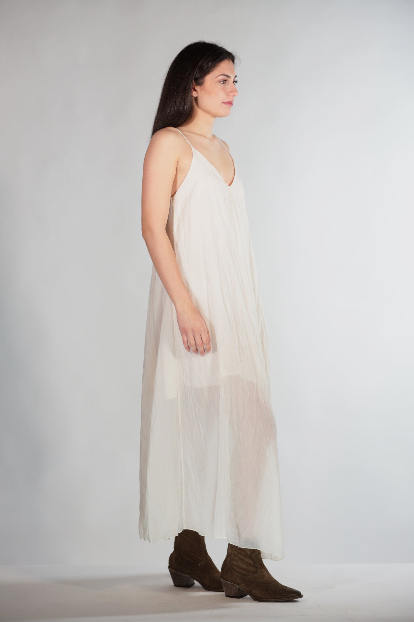 ALBA ABITO SATIN MILK