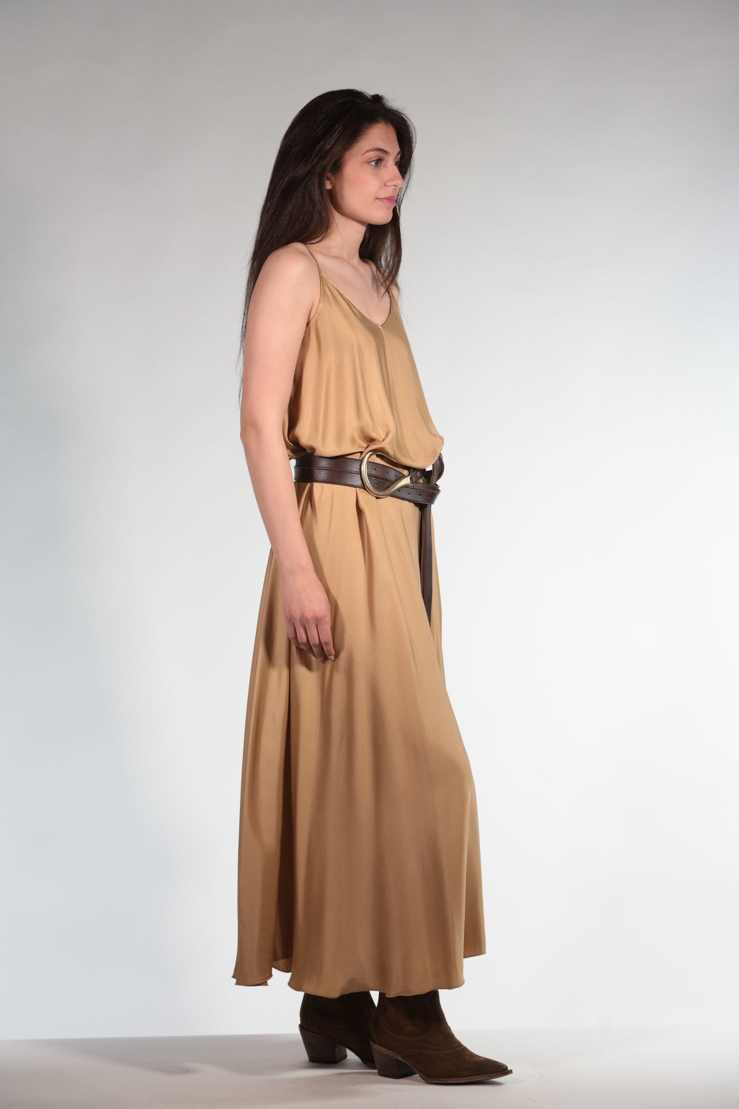 ANITA ABITO SATIN ORO