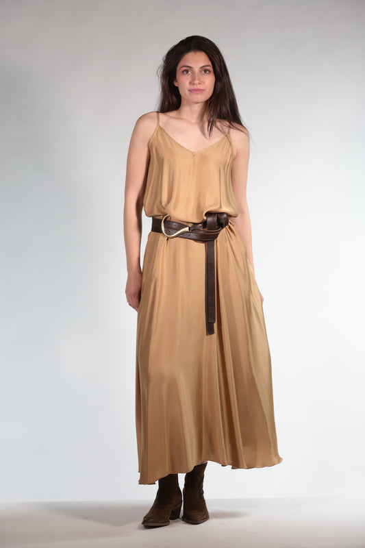 ANITA ABITO SATIN ORO