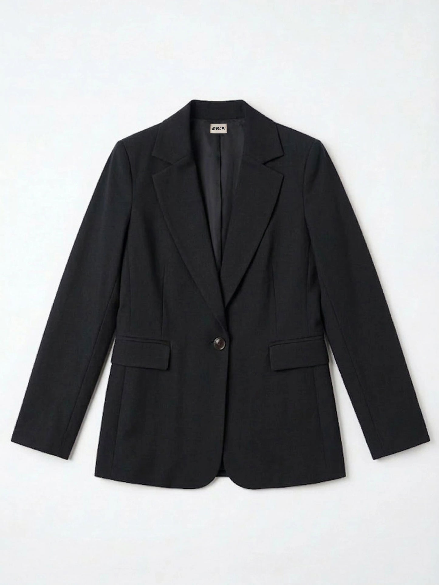 BLAZER MONOPETTO NERO