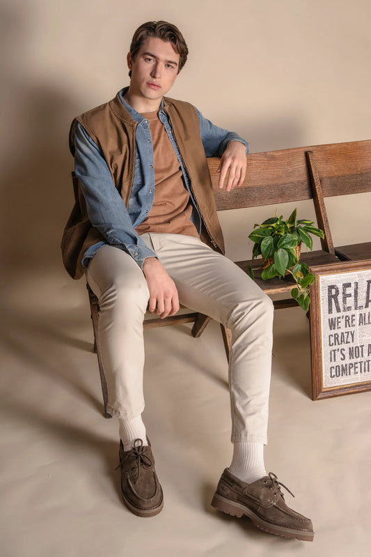 BRYAN CHINO SLIM FIT ICE