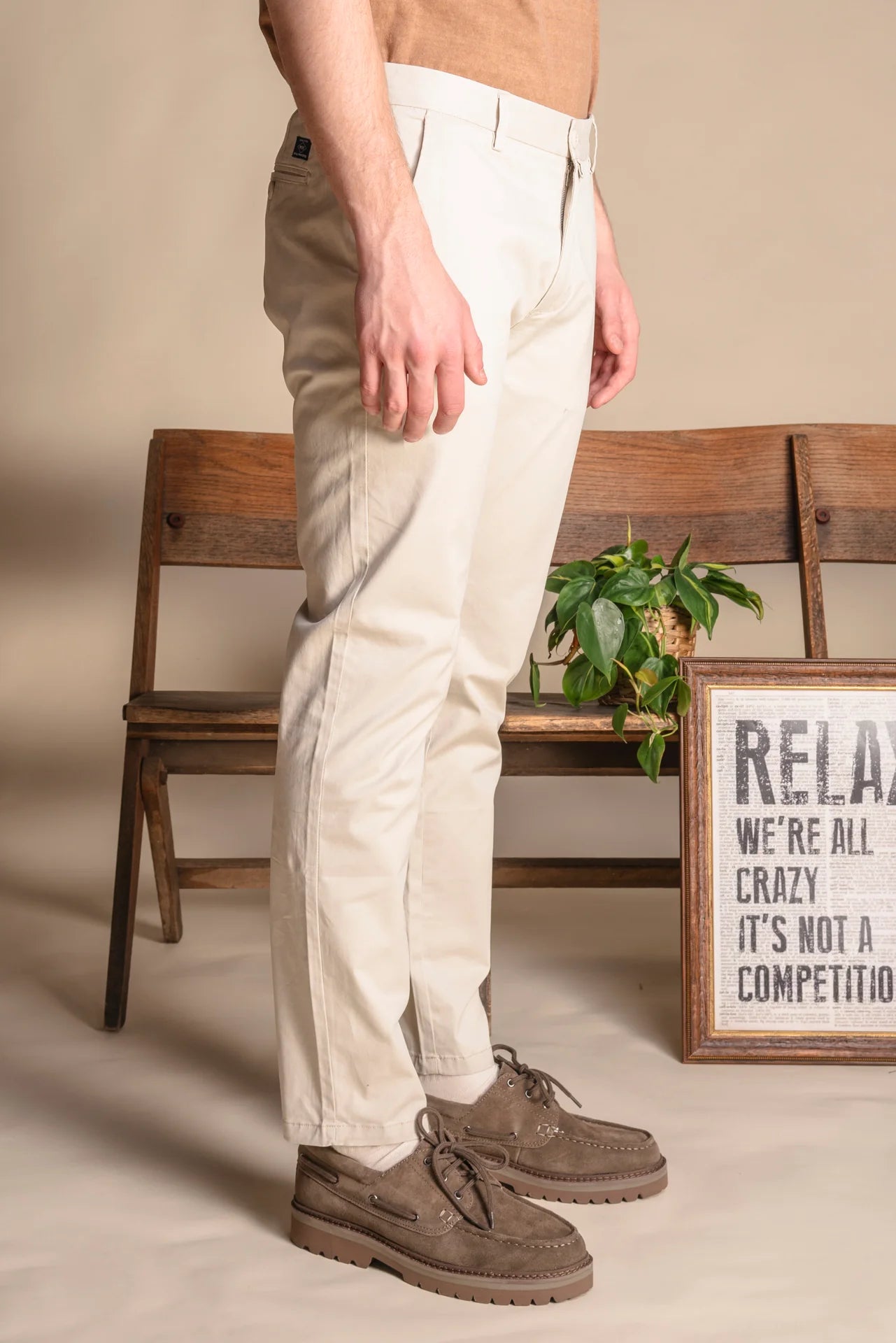 BRYAN CHINO SLIM FIT ICE