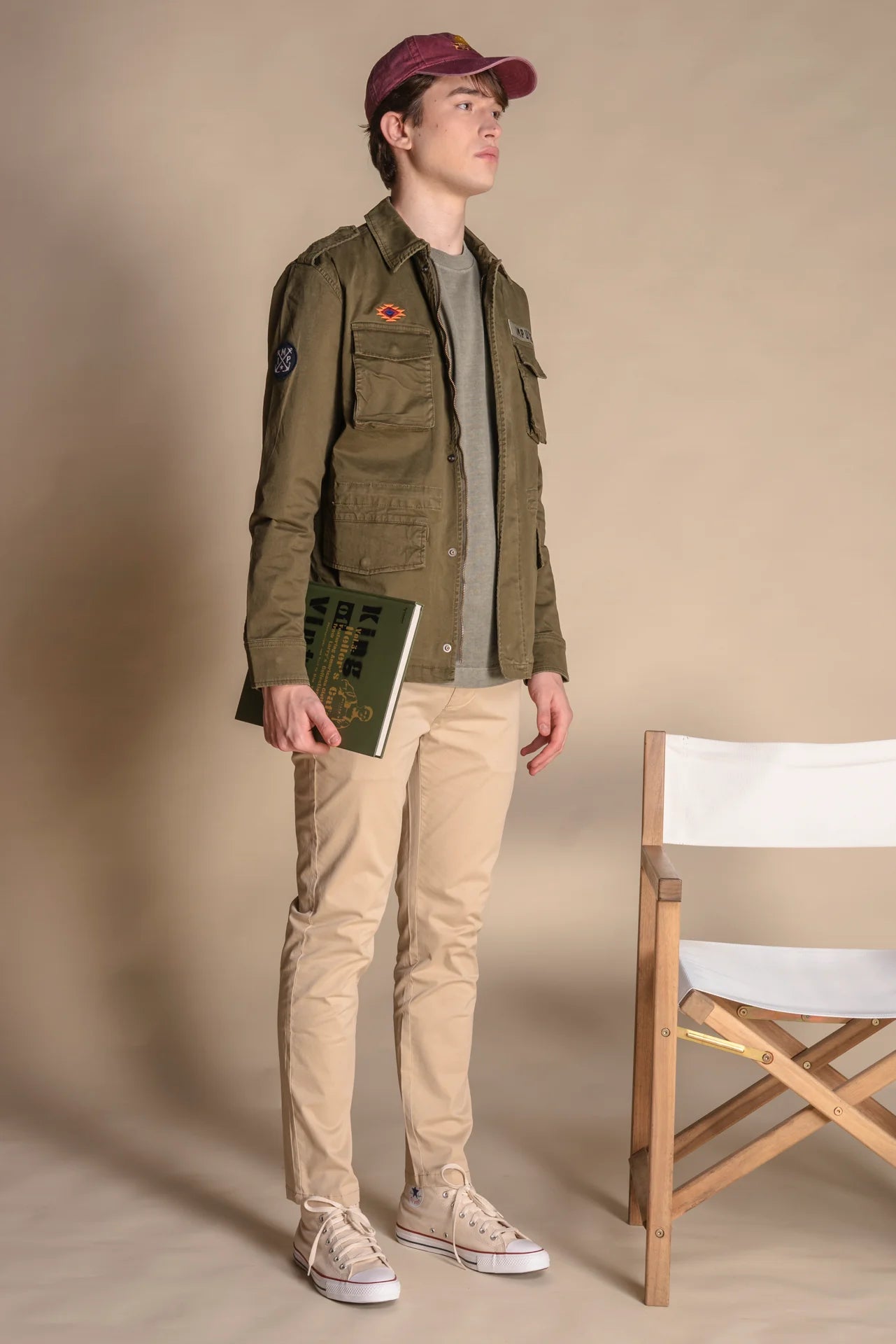 BRYAN CHINO SLIM FIT SABBIA