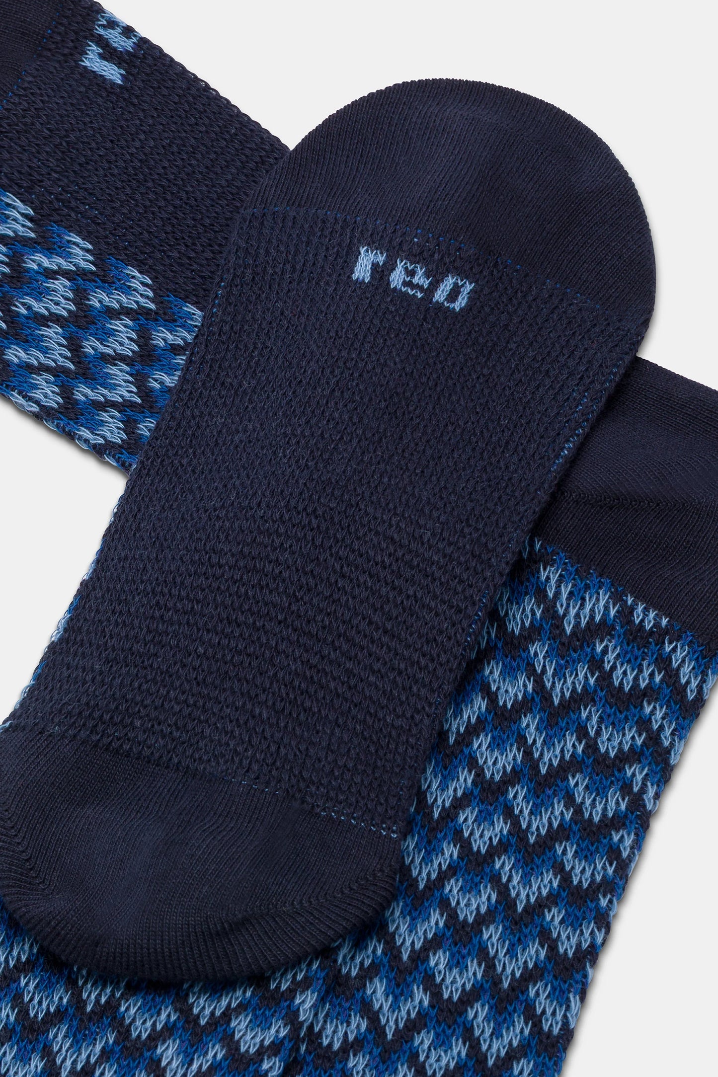 CALZA UOMO JACQUARD A PUNTE VEGA