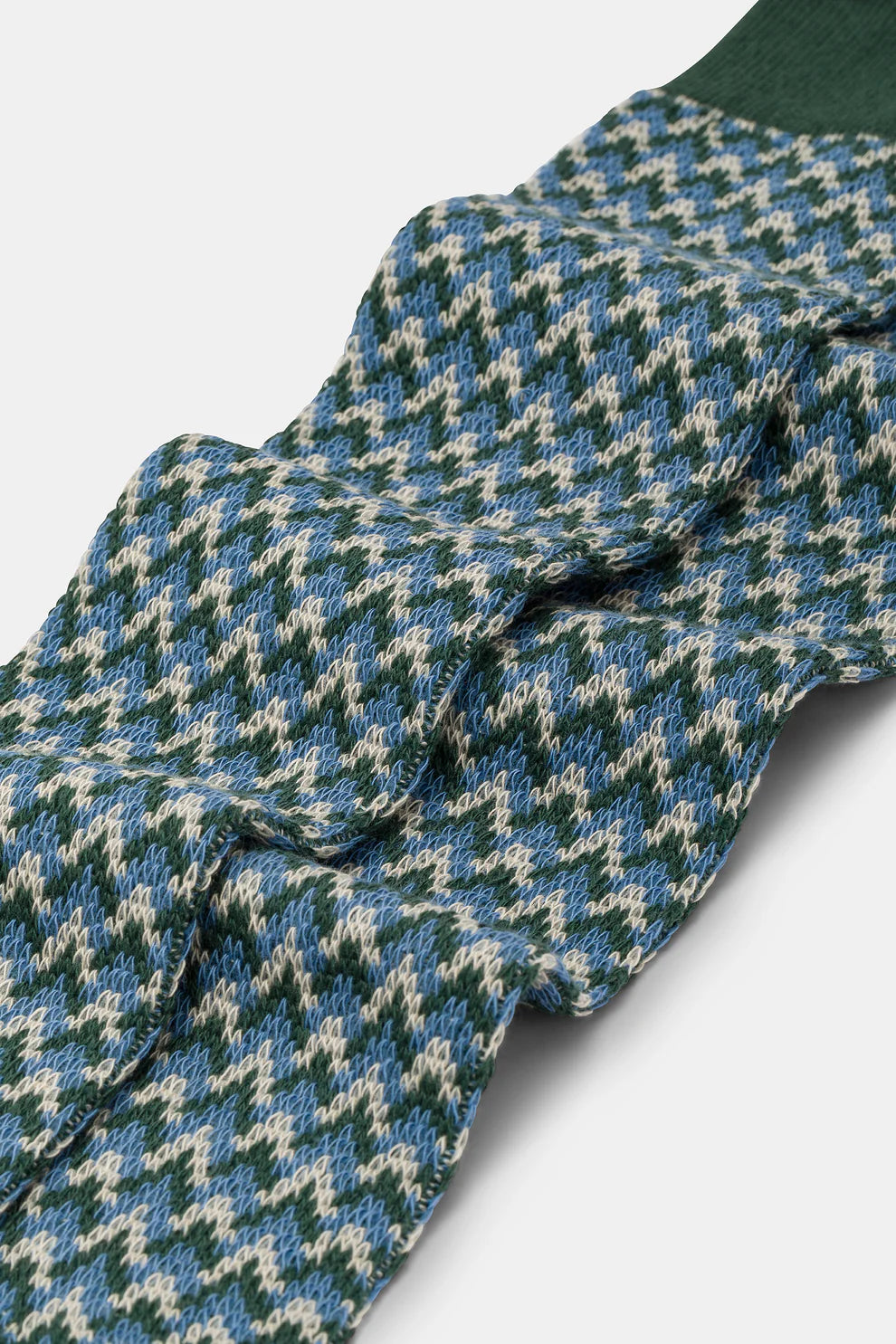 CALZA UOMO JACQUARD A PUNTE VEGA GREEN