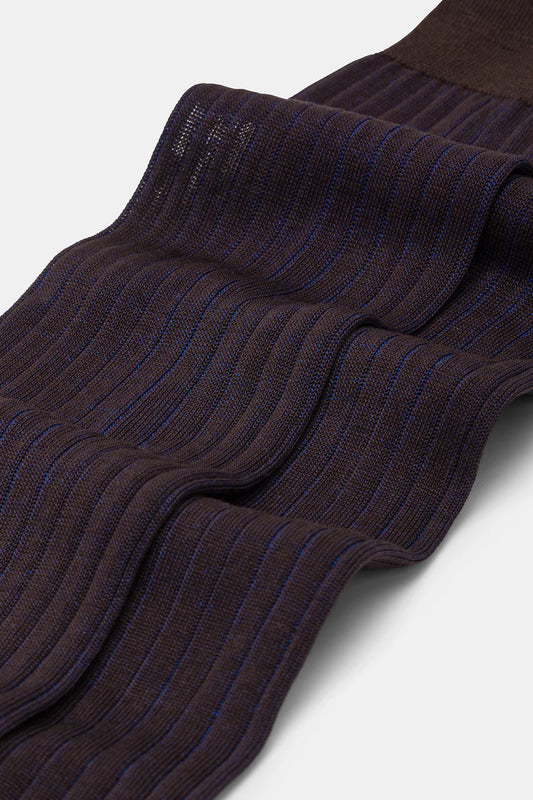 CALZA UOMO VANISE' BRUCIATO/OCEANO