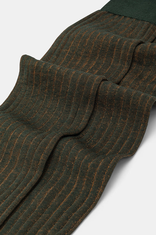 CALZA UOMO VANISE' VERDE/CURRY