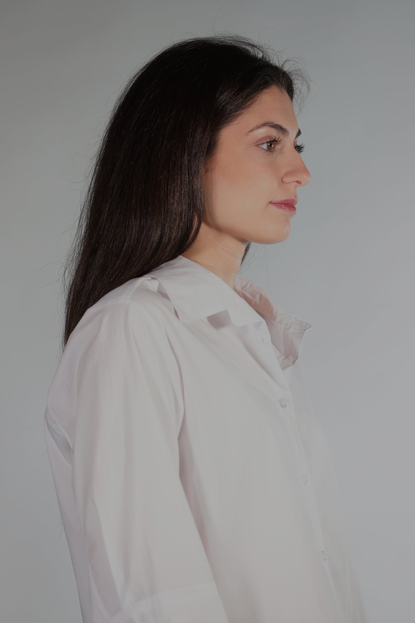 COBY CAMICIA CROP POPELINE WHITE