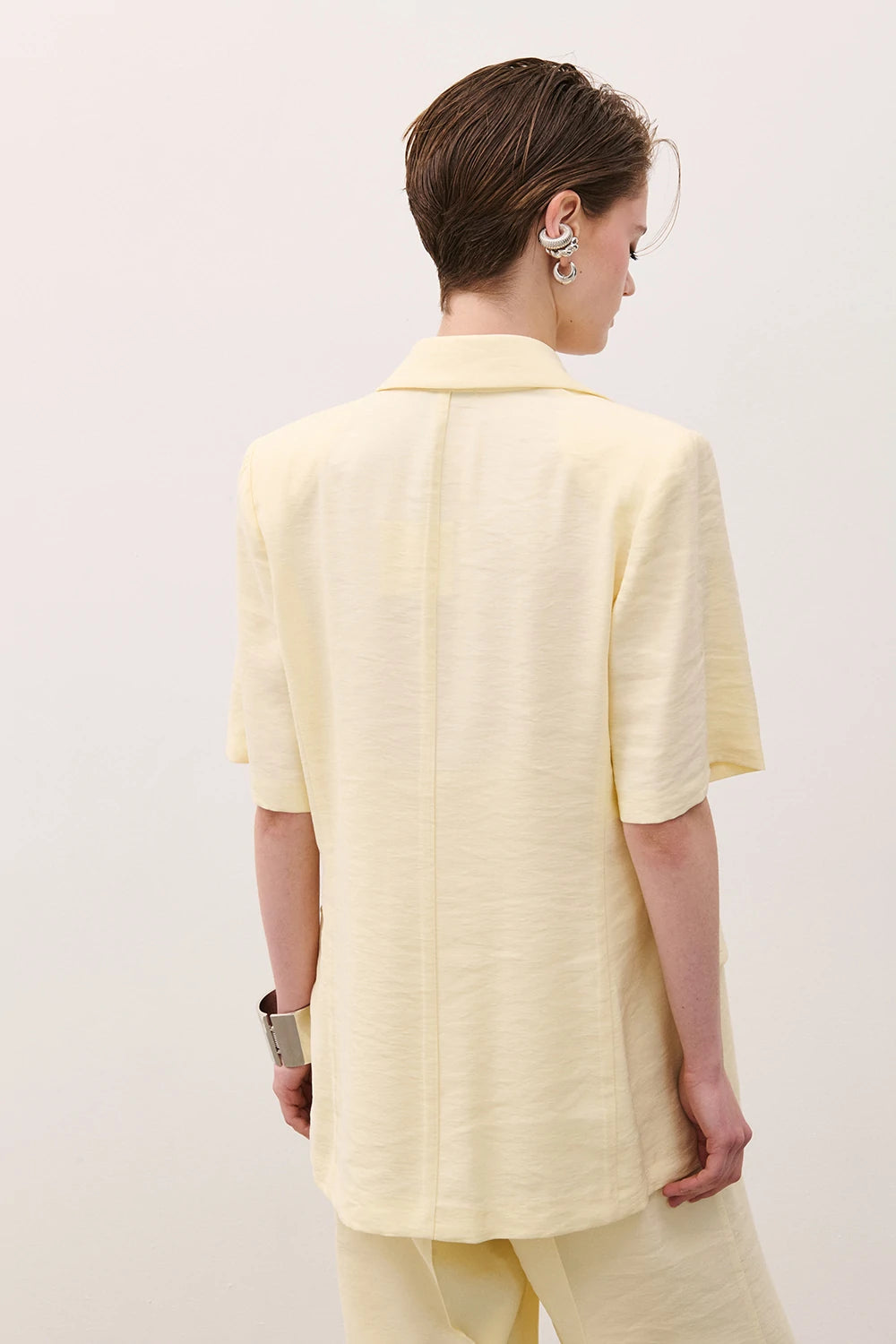 BLAZER MEZZA MANICA YELLOW