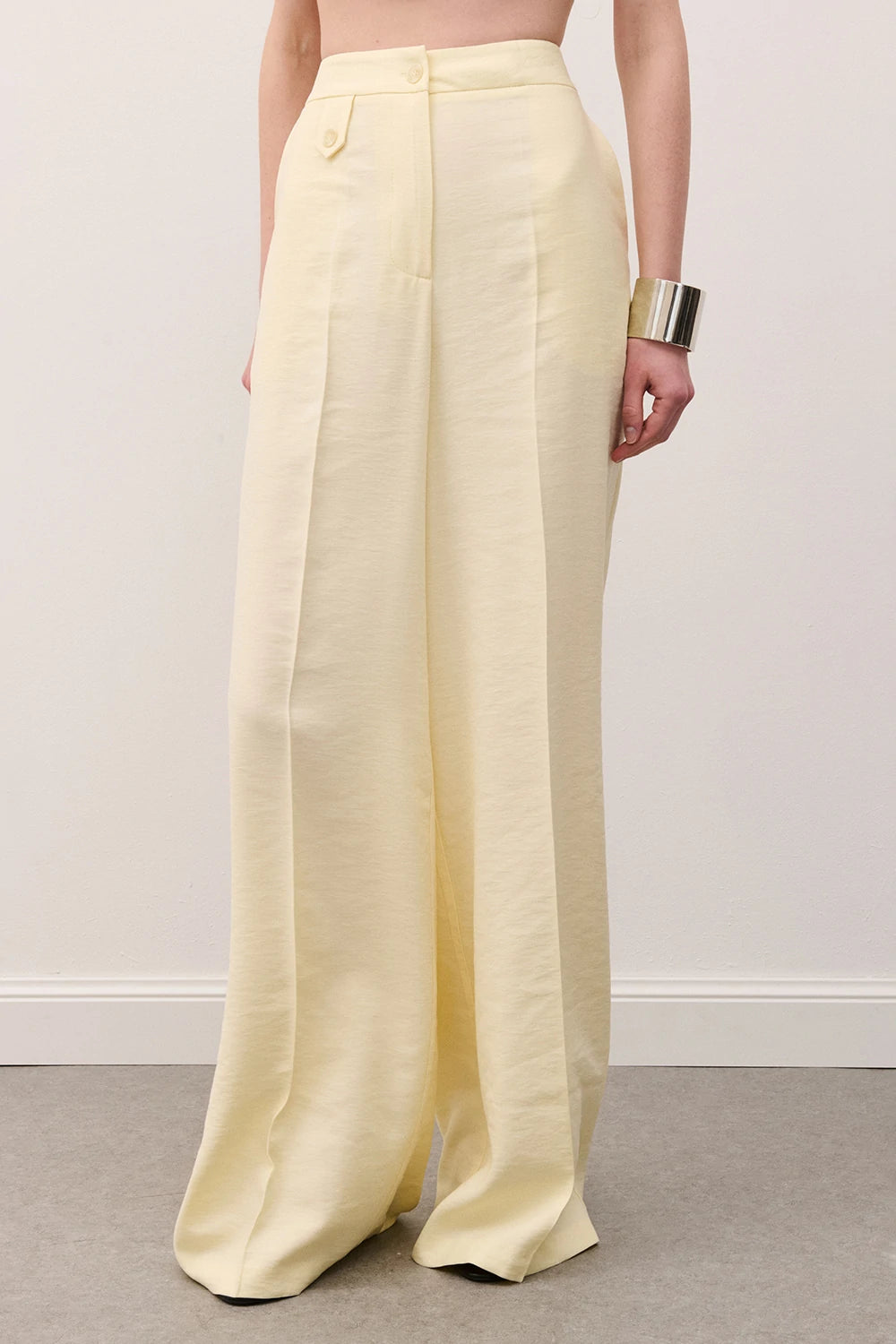 PANTALONE FULL LENGHT YELLOW