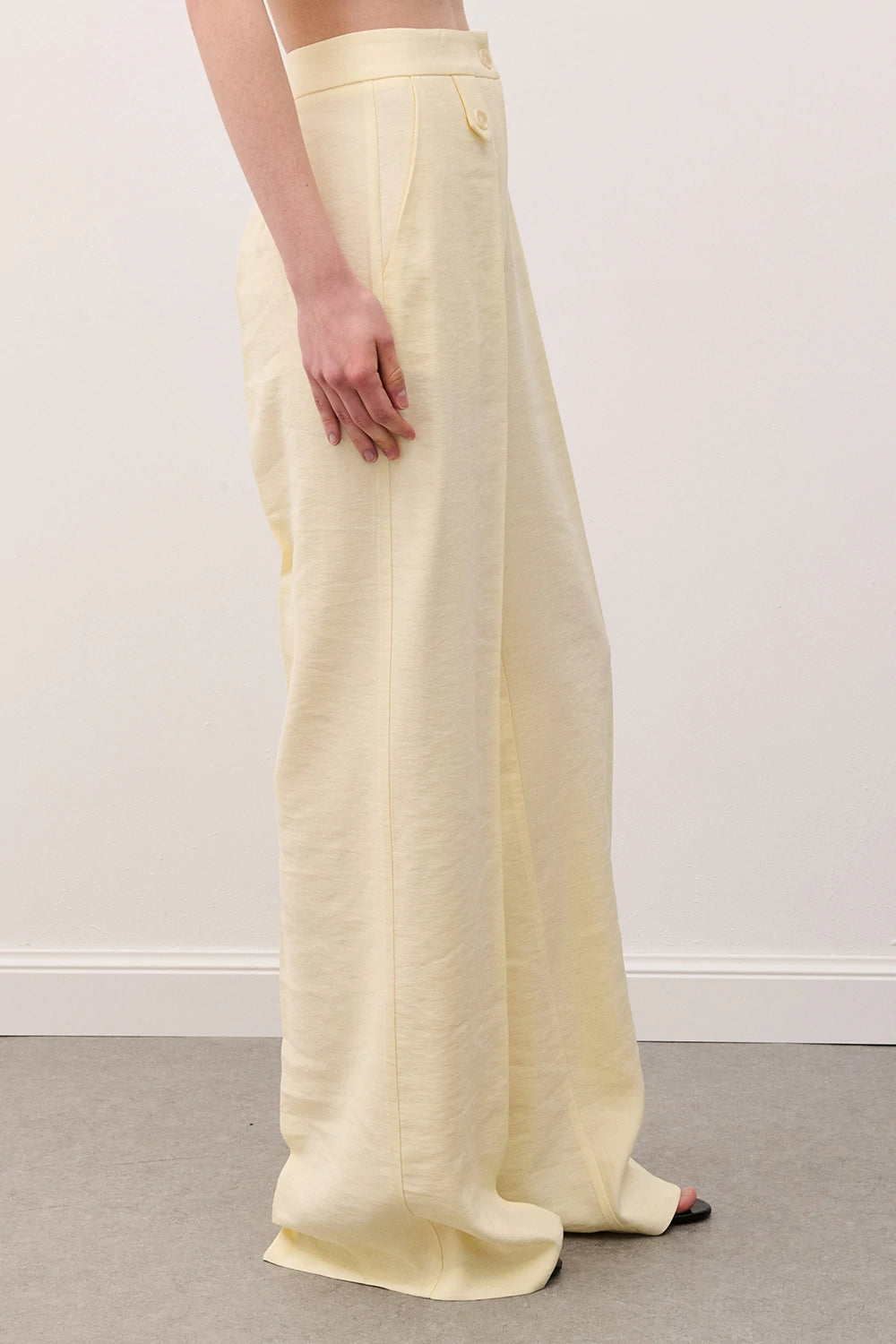PANTALONE FULL LENGHT YELLOW