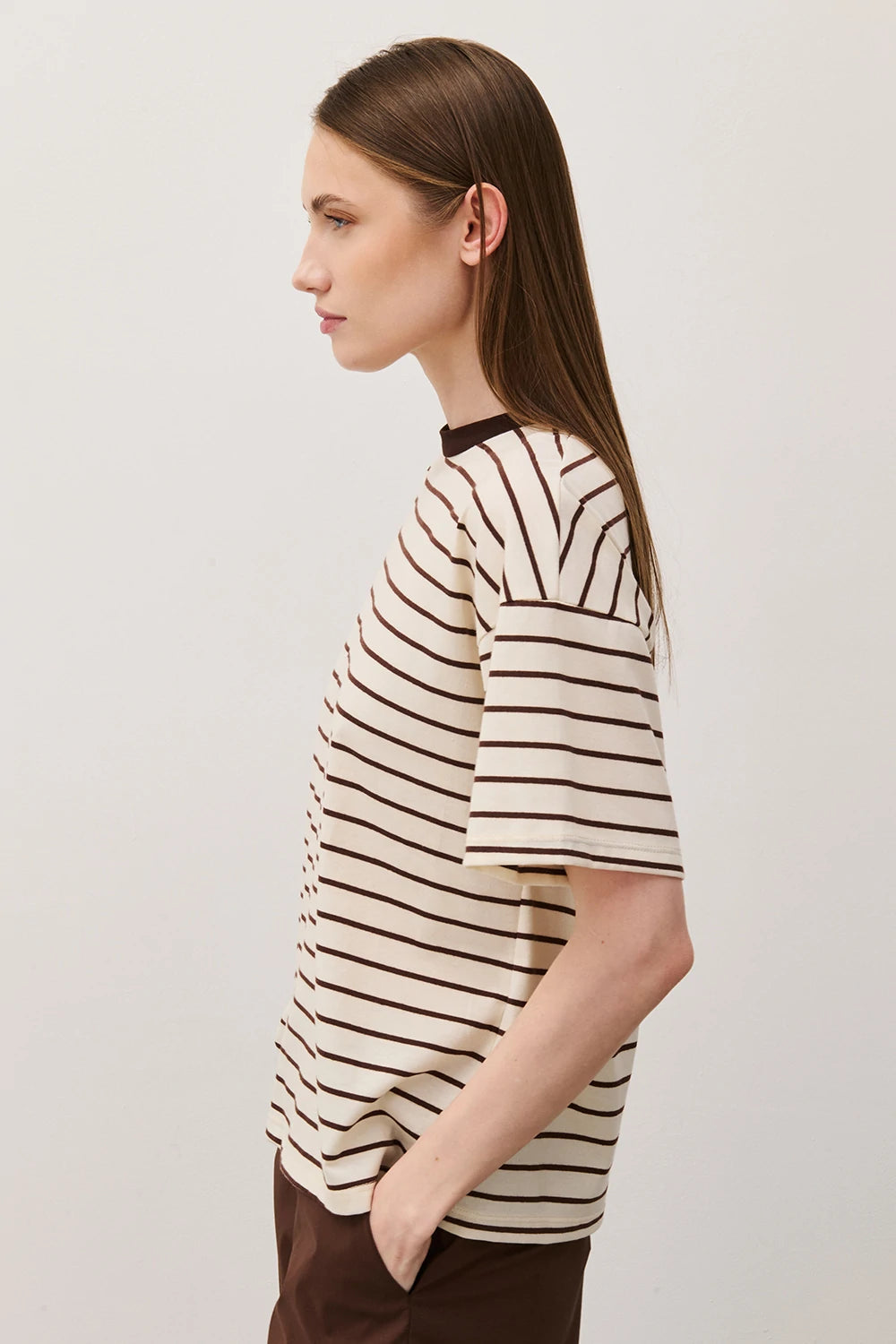 T-SHIRT RIGA BROWN