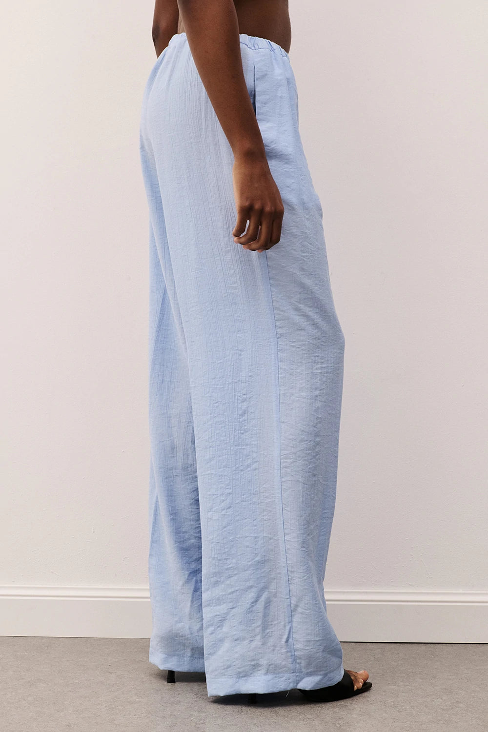 ARY PANTALACCIO IN MISTO LINO SKY
