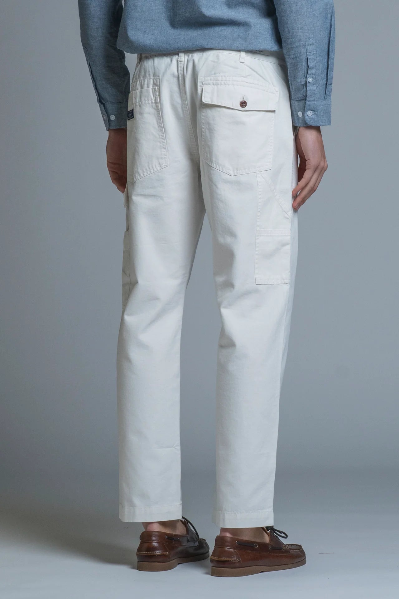GRAIG FATIGUE WORK LONG IN CANVAS OFF WHITE