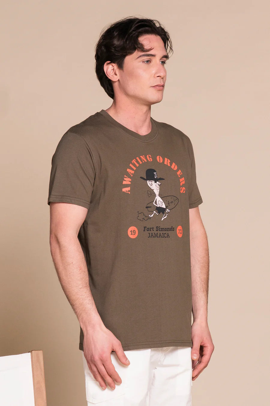 T-SHIRT JAMAICA VERDE ARMY