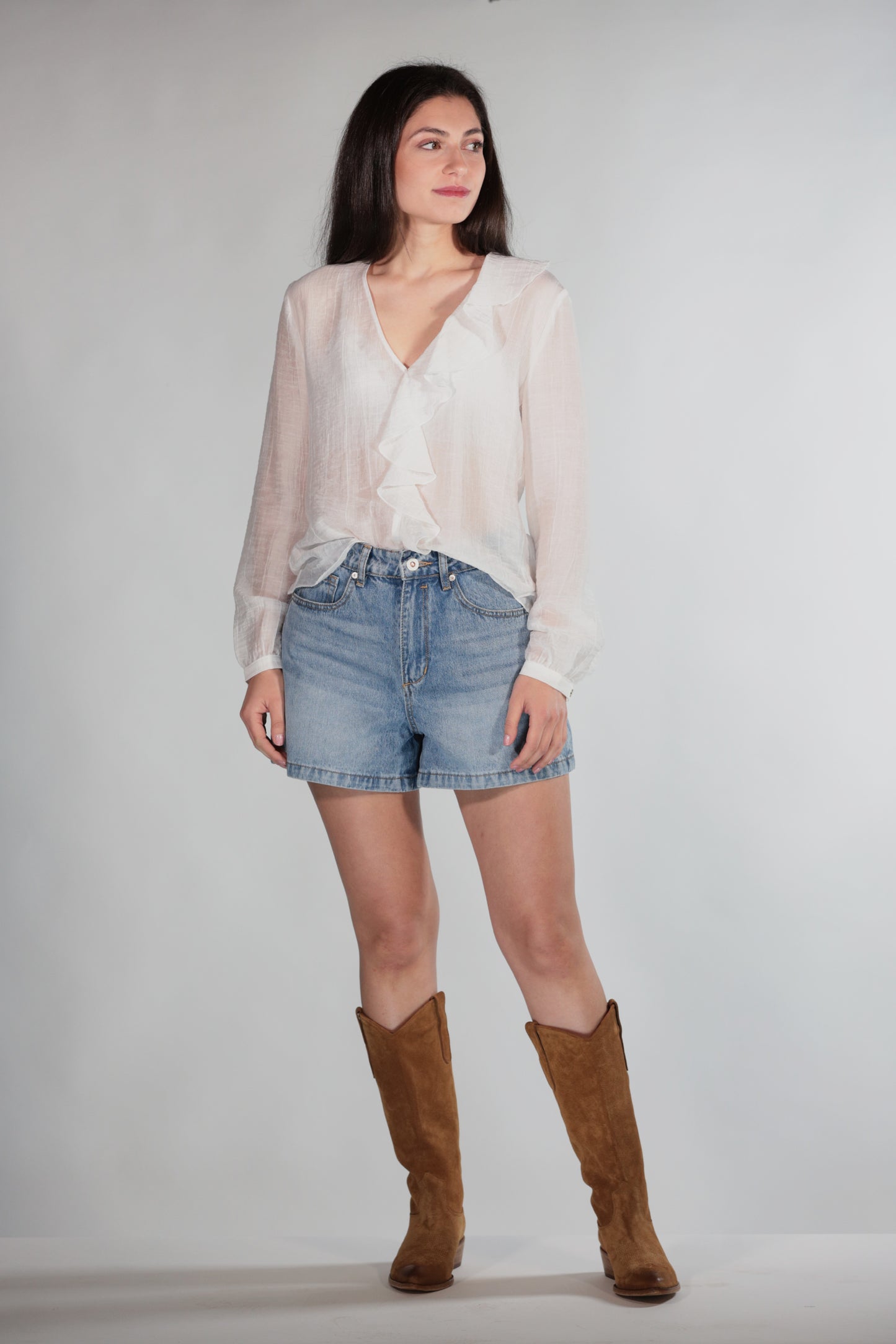 ILARY SHORT DENIM