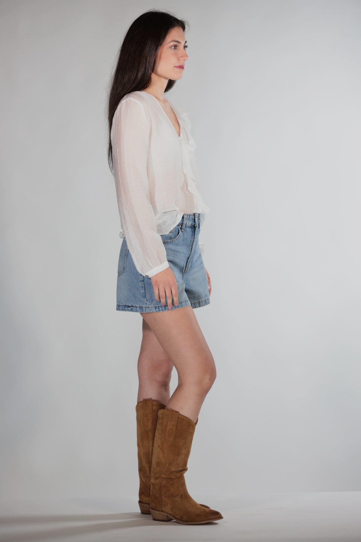 BLUSA SETA WHITE