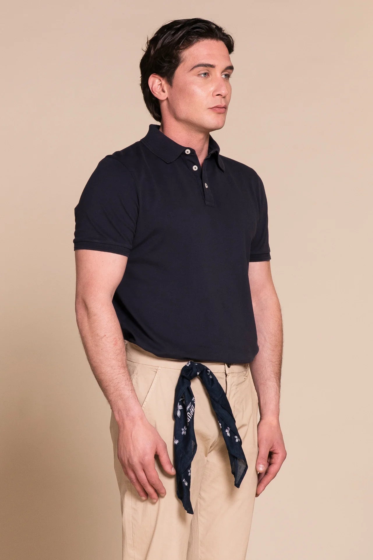 EDDIE POLO PIQUET BLU