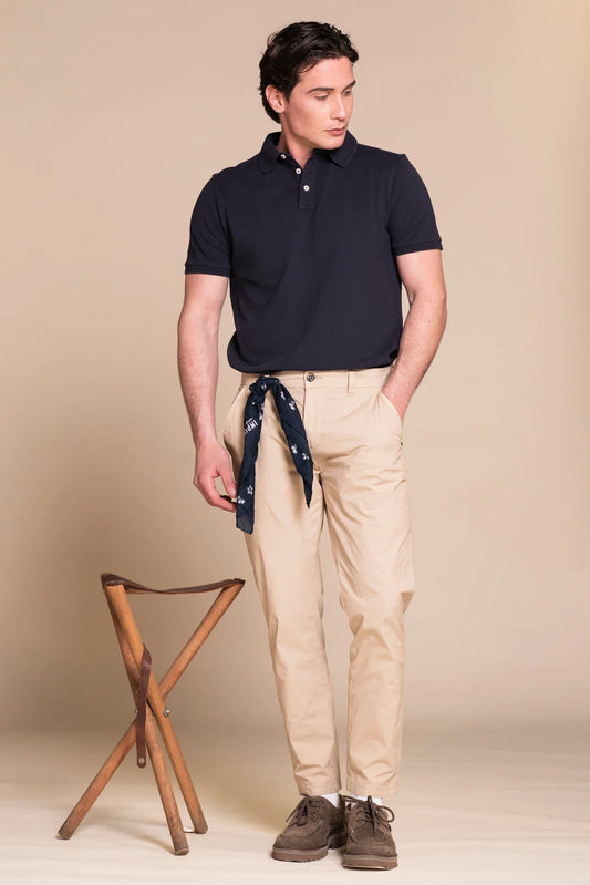 EDDIE POLO PIQUET BLU