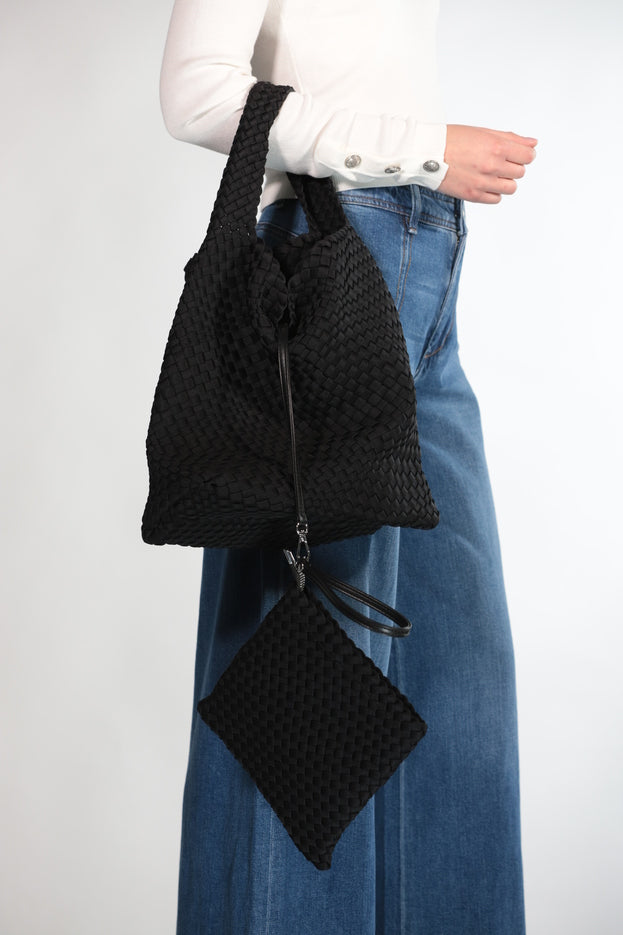 FzByFz SACCA INTRECCIATA BLACK