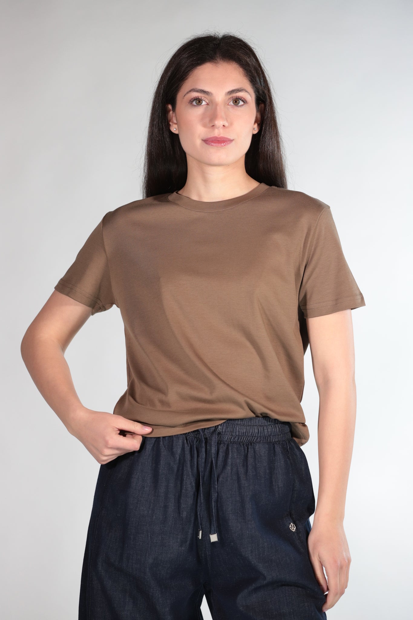 MYA T-SHIRT BROWN