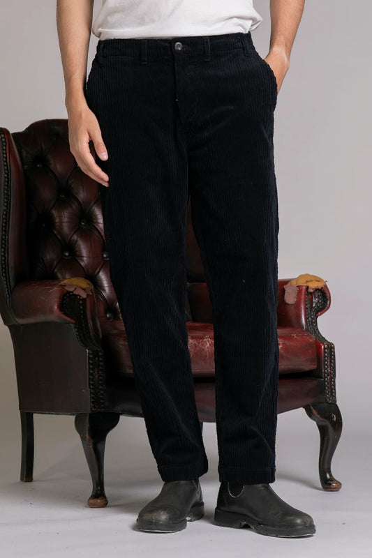 THEO CHINO LONG IN CORDUROY NAVY