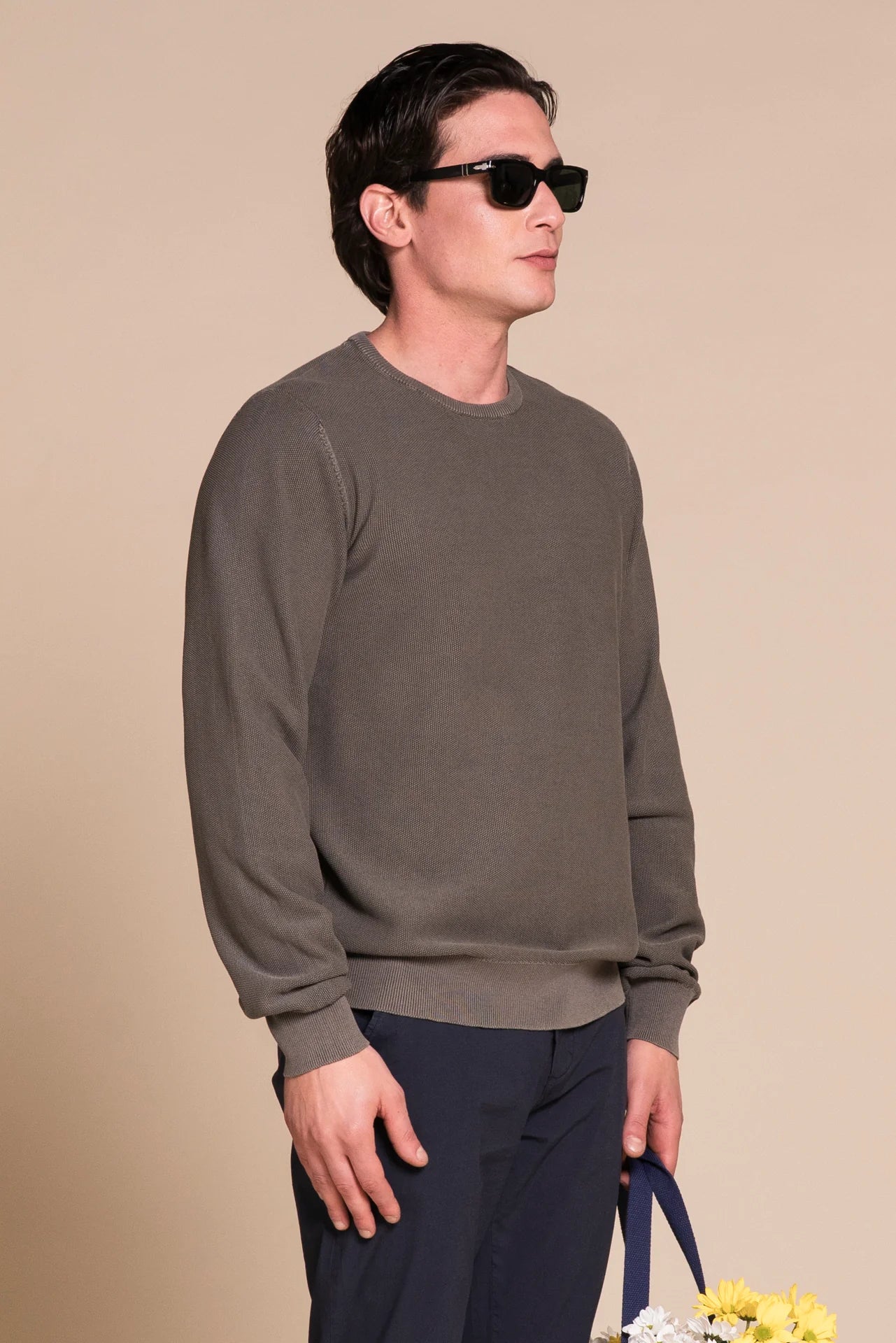 MAGLIONCINO GIROCOLLO VERDE TIMOTHY