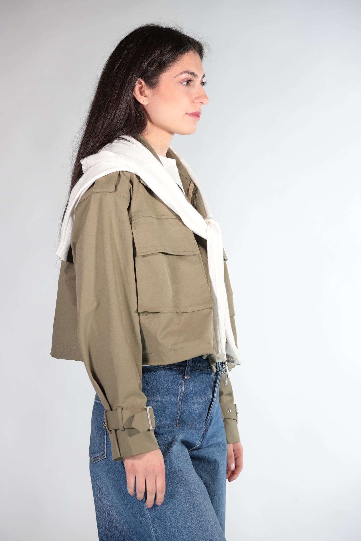 TRENCH VERDE MILITARY