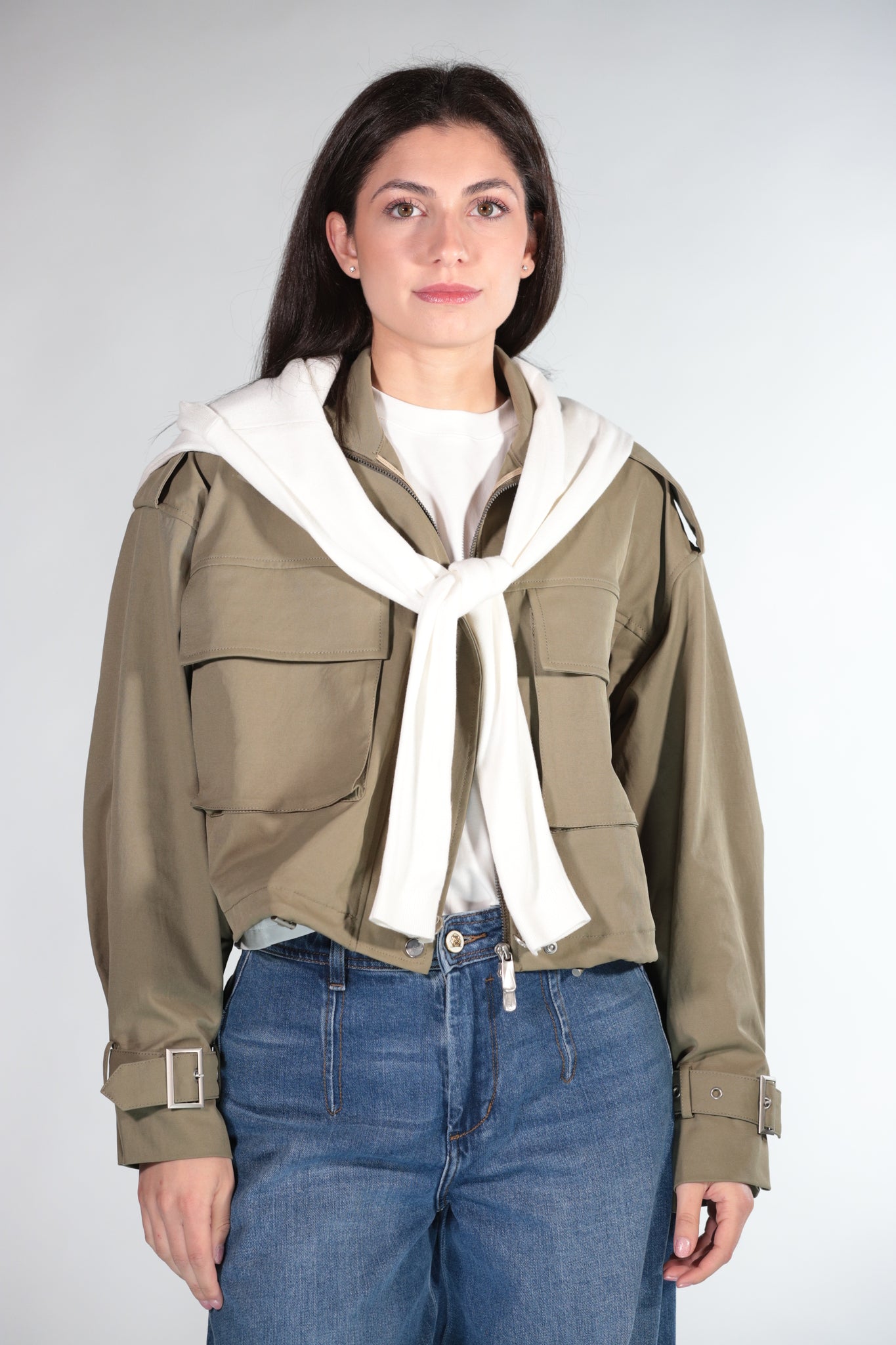 TRENCH VERDE MILITARY